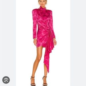 Ronny Kobo Pink Mini Dress